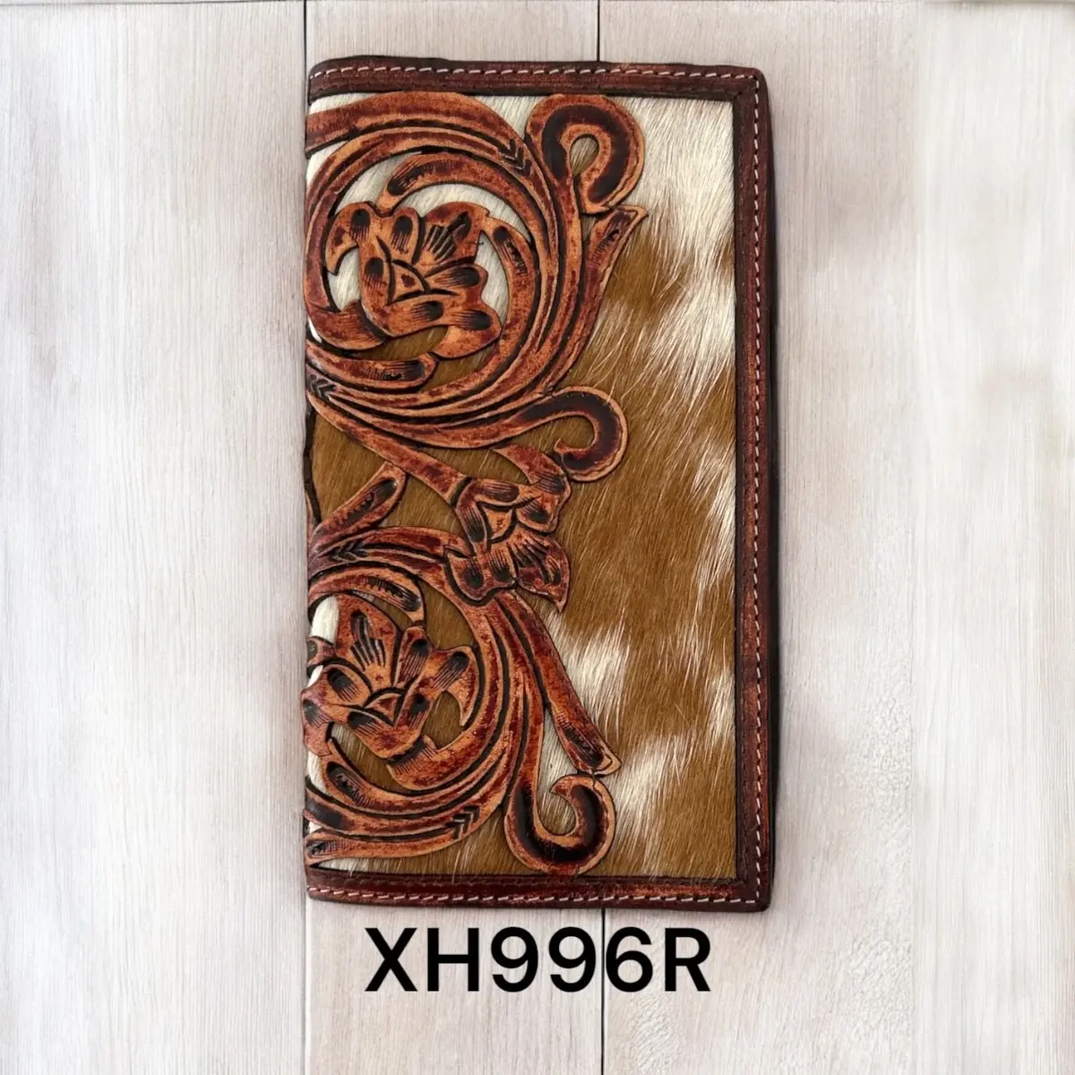 Twisted-X Brown Rodeo Wallet Hair-On 1