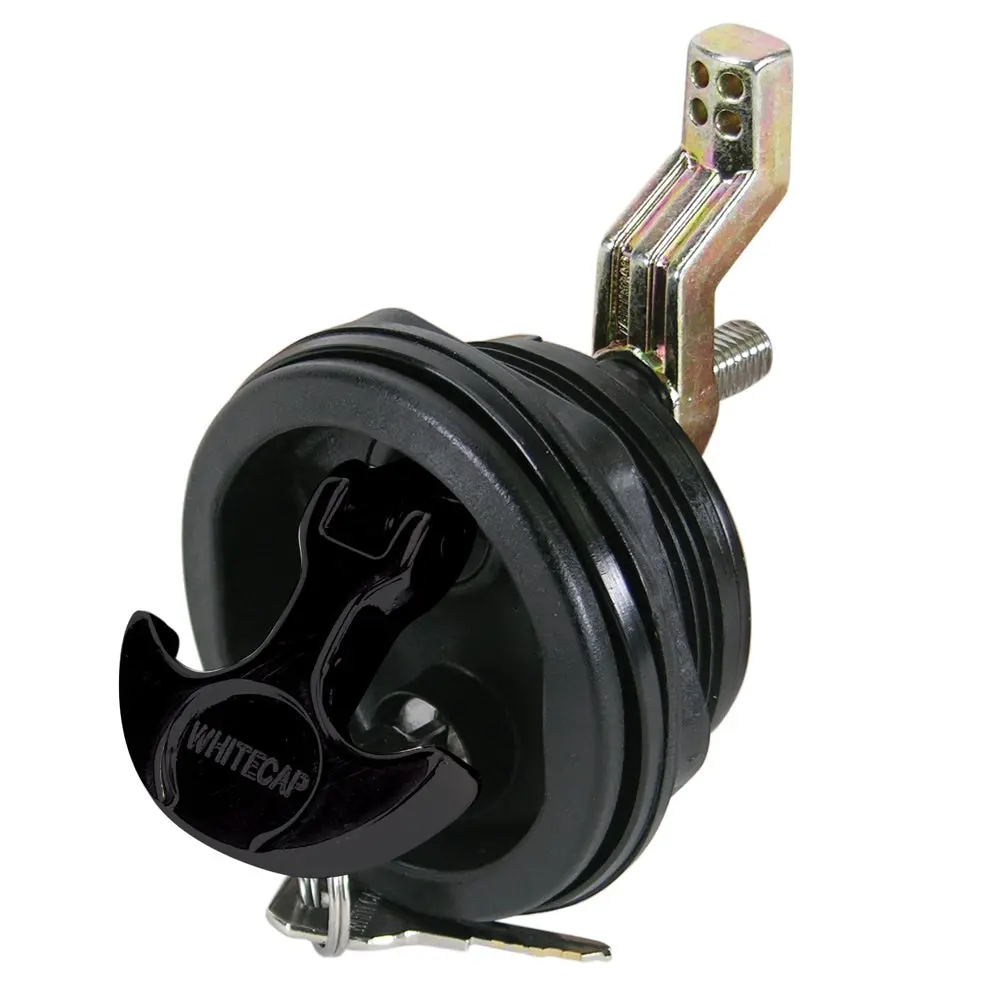 Whitecap T-Handle Latch - Nylon Black/Black - Locking [3226Bc] 1