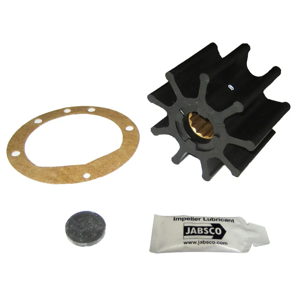 Jabsco Impeller Kit - 9 Blade - Nitrile - 3-3/4" Diameter X 2-1/2" W, 1" Shaft Diameter [836-0003-P] 1