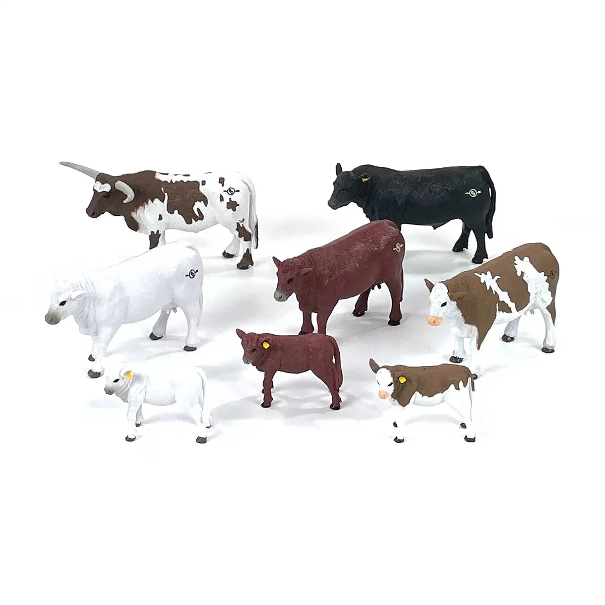 Big Country 8 Piece Cow Set 1