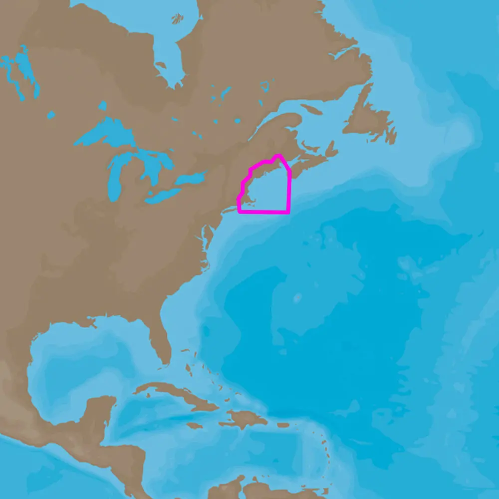 C-Map  4D Na-D939 Passamaquoddy Bay To Block Island [M-Na-D939-Ms] 1
