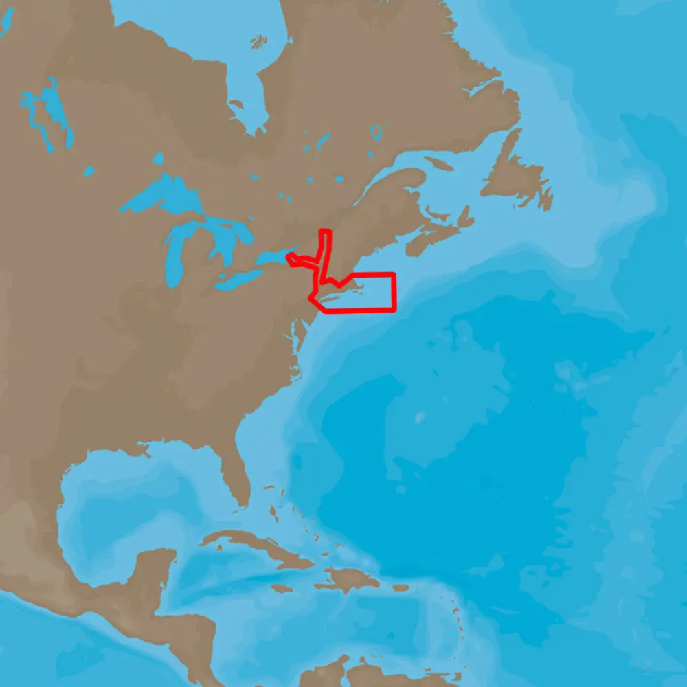 C-Map  4D Na-940 Cape Cod, Long Island & Hudson River [M-Na-D940-Ms] 1