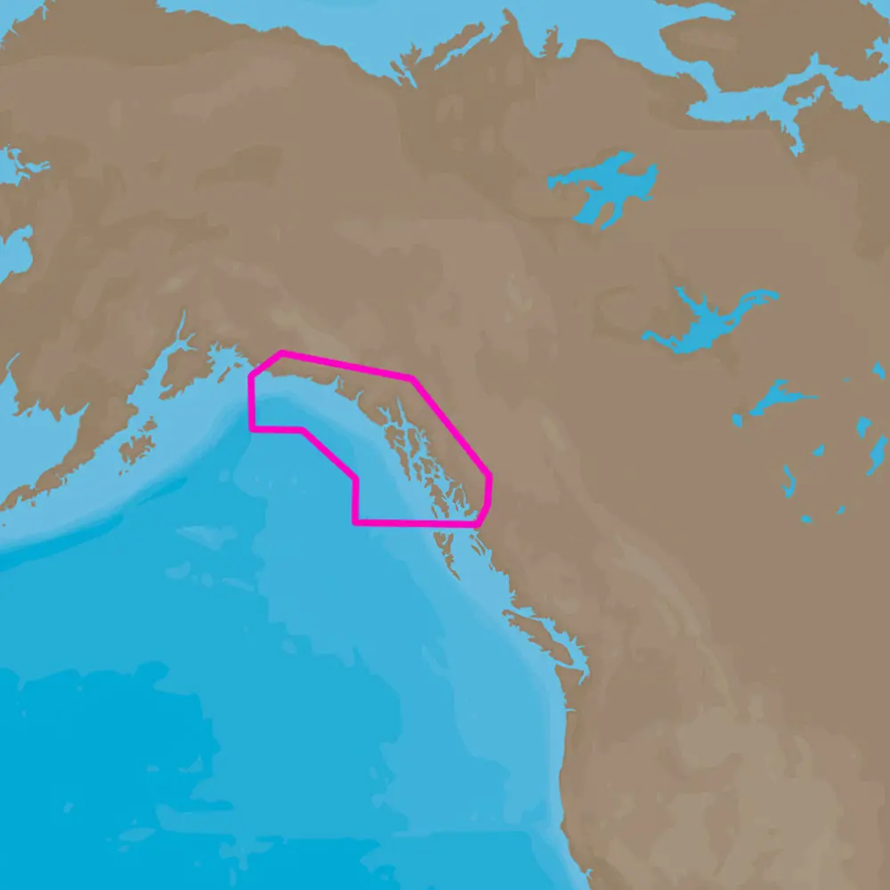C-Map  4D Na-D959 Dixon Entrance To Cape St. Elias [M-Na-D959-Ms] 1