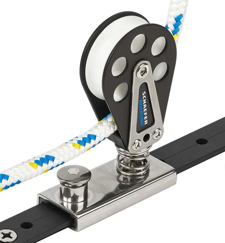Schaefer 2" Stand-Up Block On Slide, Suits 1" T-Track 1