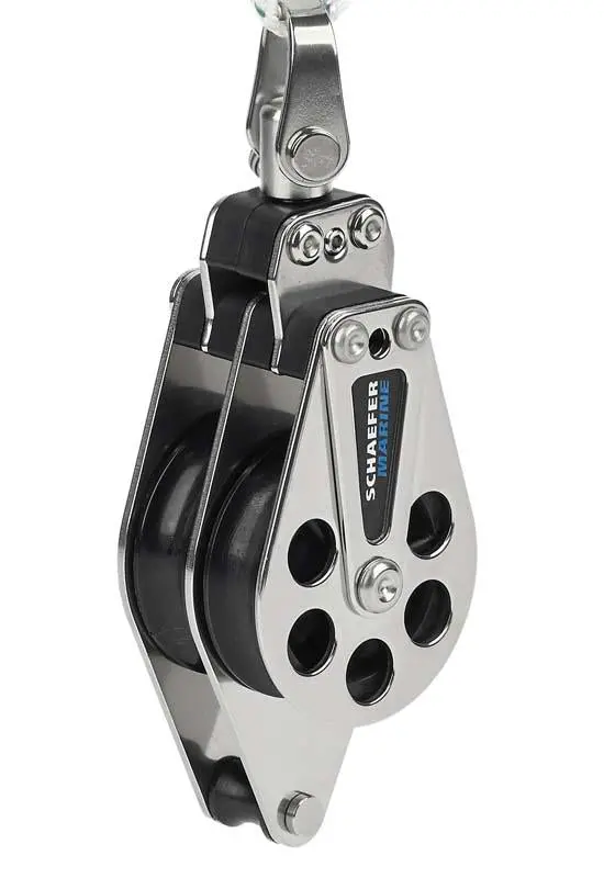 Schaefer Double Stainless Steel Block With Becket 1