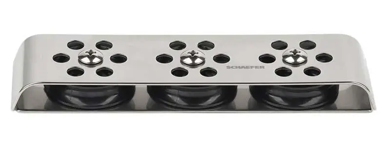 Schaefer 5 Series Triple Organizer W/ Stainless Top Plate 1