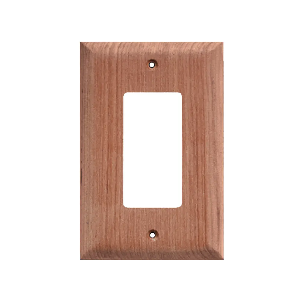 Whitecap Teak Ground Fault Outlet Cover/Receptacle Plate [60171] 1