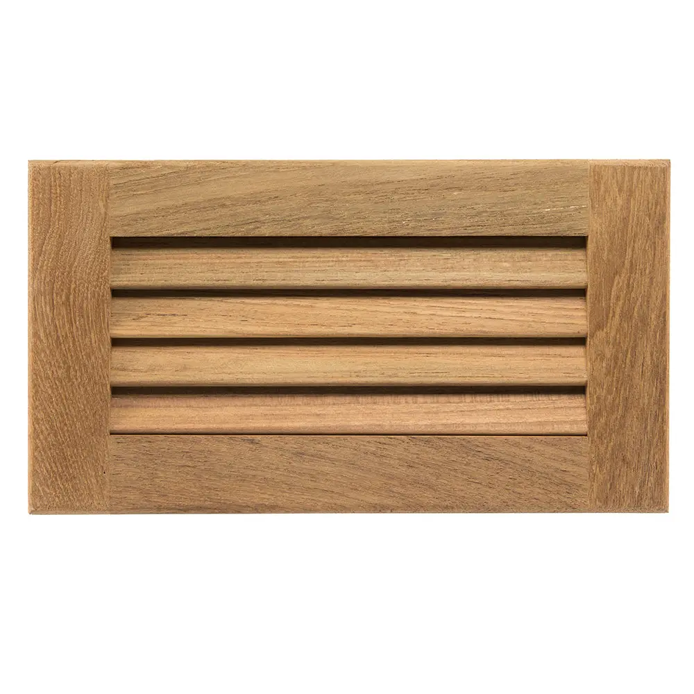 Whitecap Teak Louvered Insert - 6-3/8" X 11-3/16" X 3/4" [60714] 1