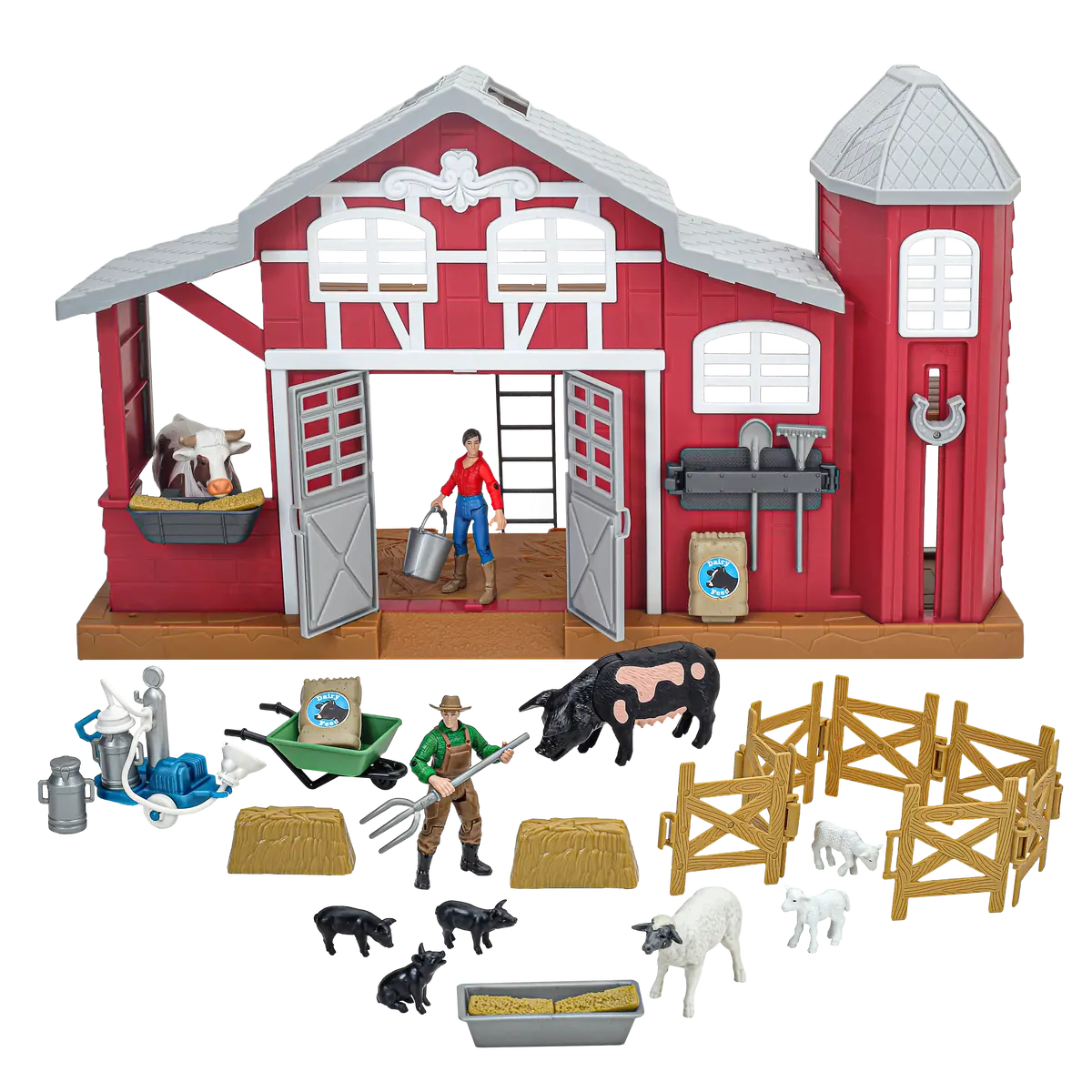 Big Country 38-Piece Dairy Barn 1