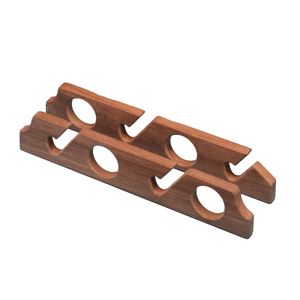 Whitecap Teak Four-Rod Storage Rack - Pair [60612] 1