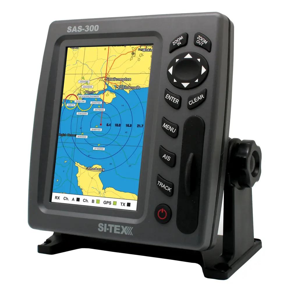 Si-Tex Sas-300 Ais Class B Transceiver W/External Gps Antenna [Sas-300-2] 1