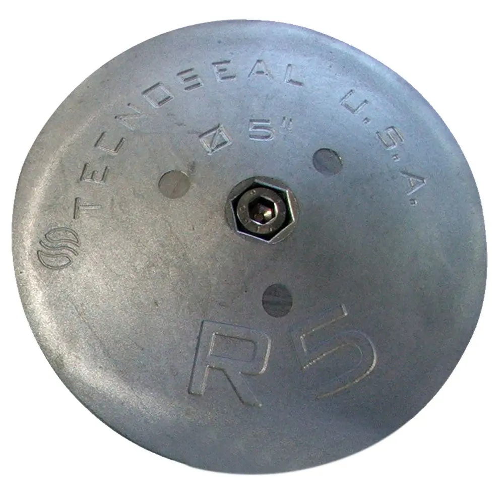 Tecnoseal R5mg Rudder Anode - Magnesium - 5" Diameter [R5mg] 1