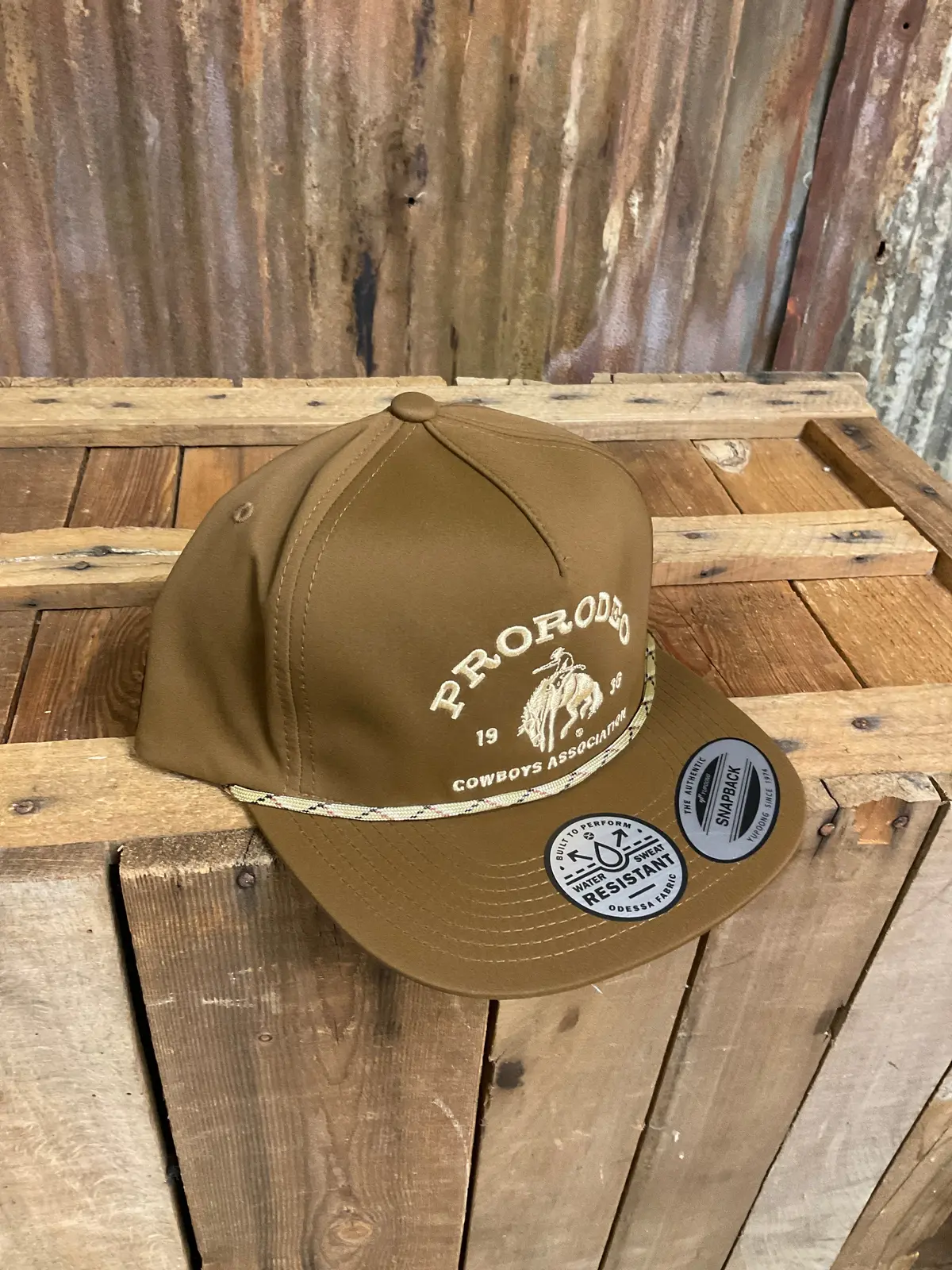 Hooey "Prorodeo" Brown And Gold Ballcap 1