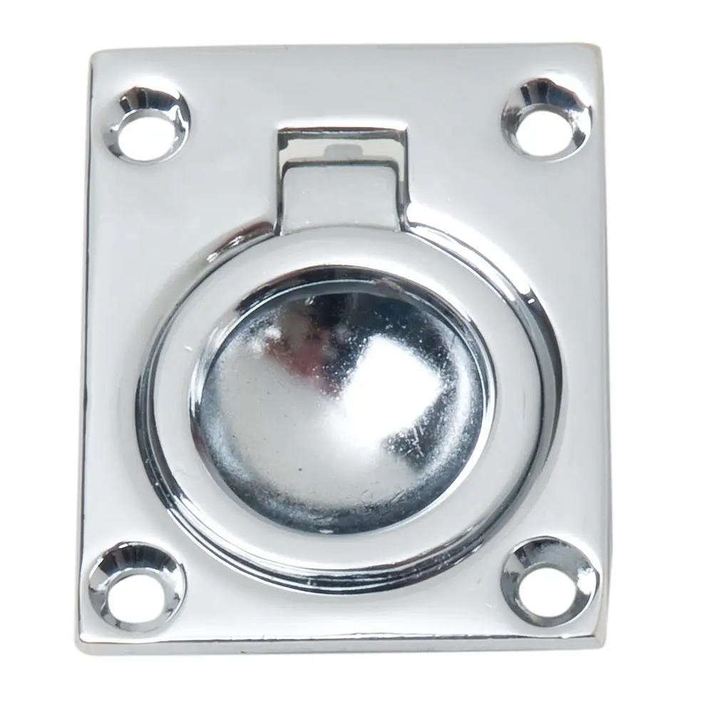 Perko Flush Ring Pull - Chrome Plated Zinc [0841Dp0chr] 1