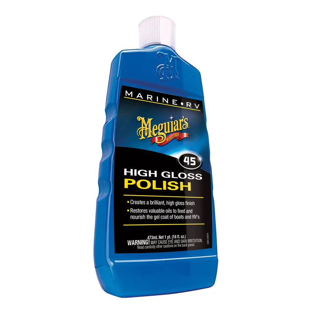Meguiar's #45 Boat/Rv Polish & Gloss Enhancer - 16Oz [M4516] 1