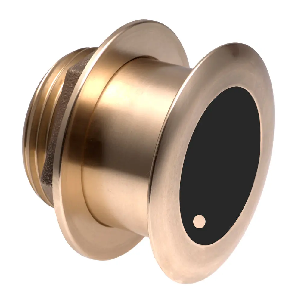 Garmin Bronze Thru-Hull Wide Beam Transducer W/Depth & Temp - 12 Degree Tilt, 8-Pin - Airmar B175hw [010-12181-21] 1