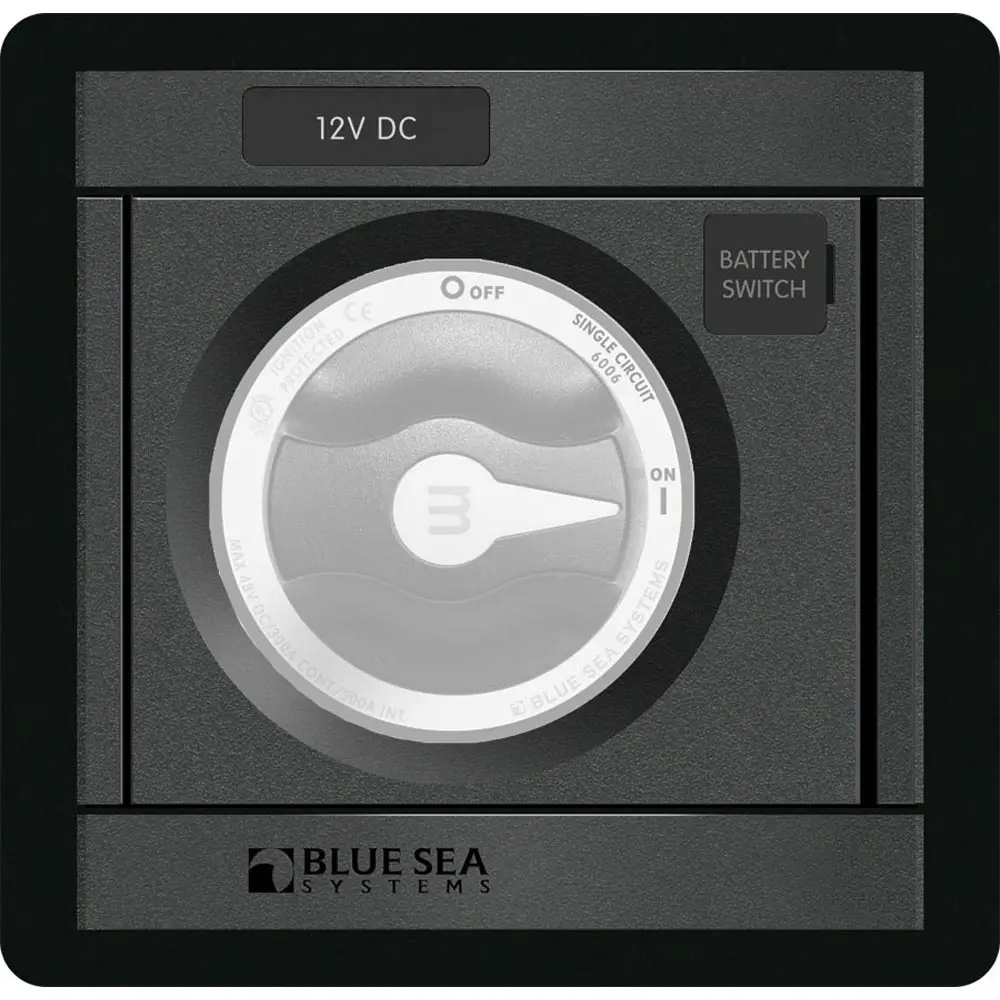 Blue Sea 1139 Dc M-Series Black Panel Square [1139] 1