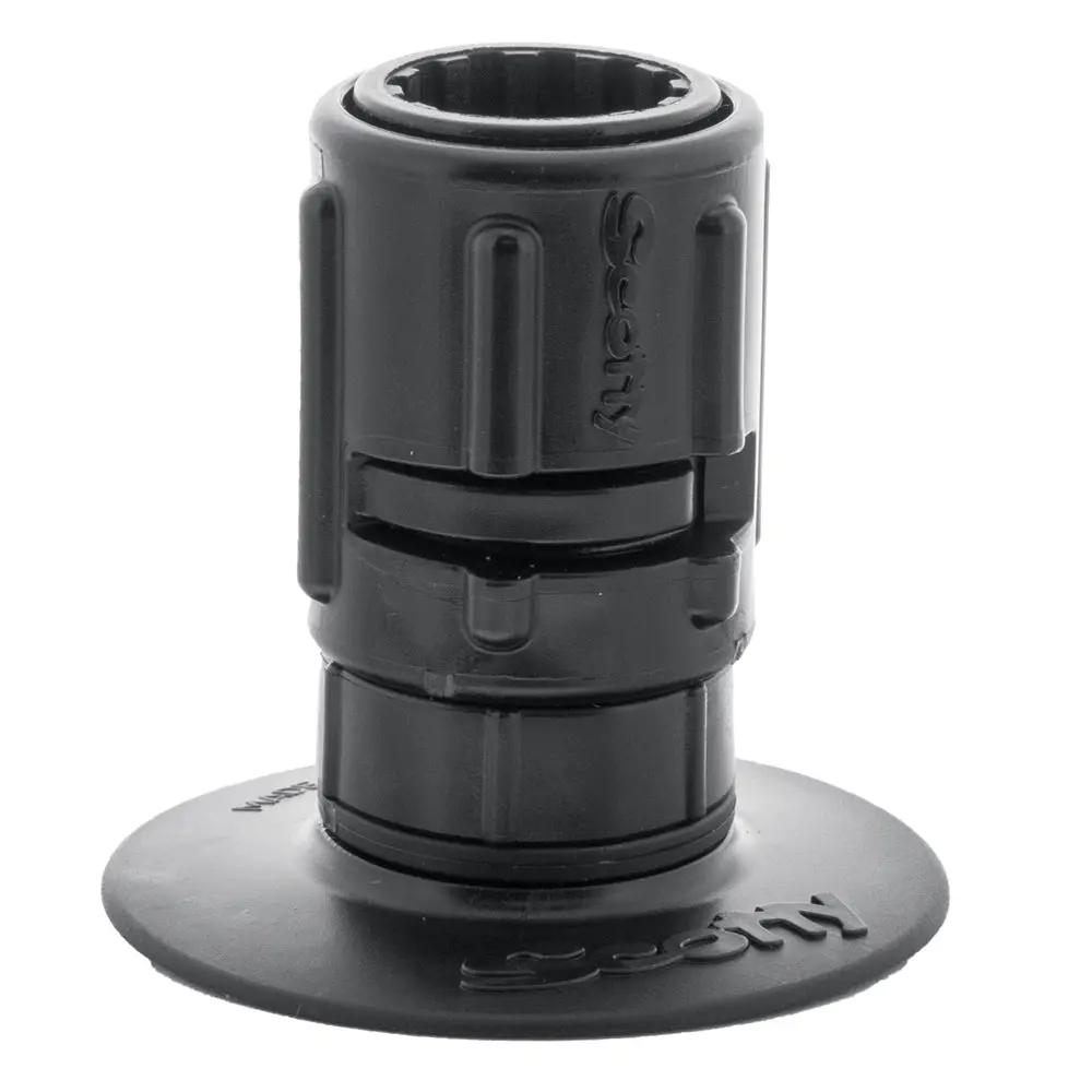 Scotty 448 Stick-On Mount W/Gear-Head Adapter - 3" Pad [0448-Bk] 1