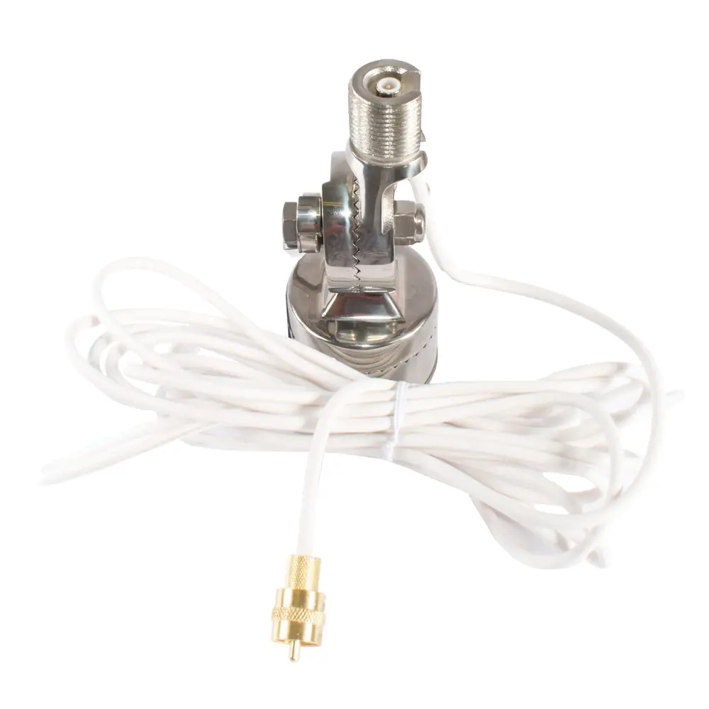 Shakespeare Quick Connect Ss Rail Mount W/Cable F/Quick Connect Antenna [Qcm-Sr] 1