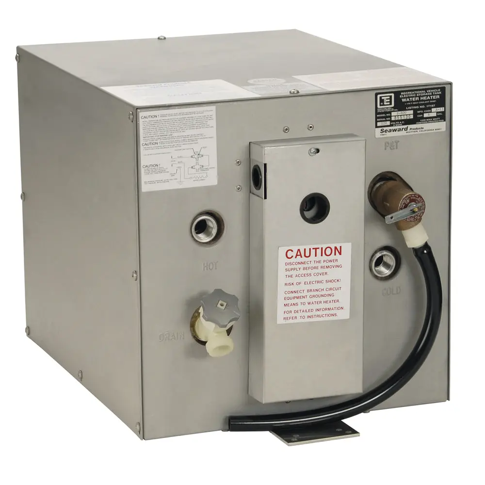 Whale Seaward 6 Gallon Hot Water Heater W/Rear Heat Exchanger - 120V - 1500W [S600] 1