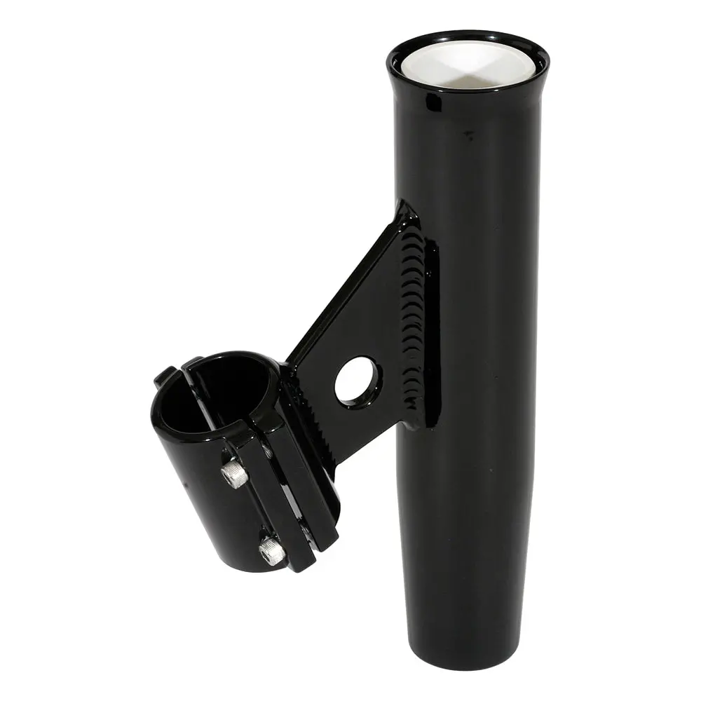 Lee's Clamp-On Rod Holder - Black Aluminum - Vertical Mount - Fits 1.050 O.D. Pipe [Ra5001bk] 1
