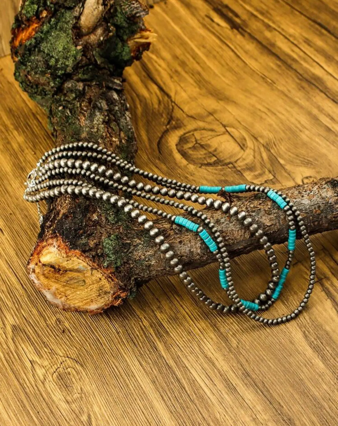 Vintage Layered Beaded Necklace 1