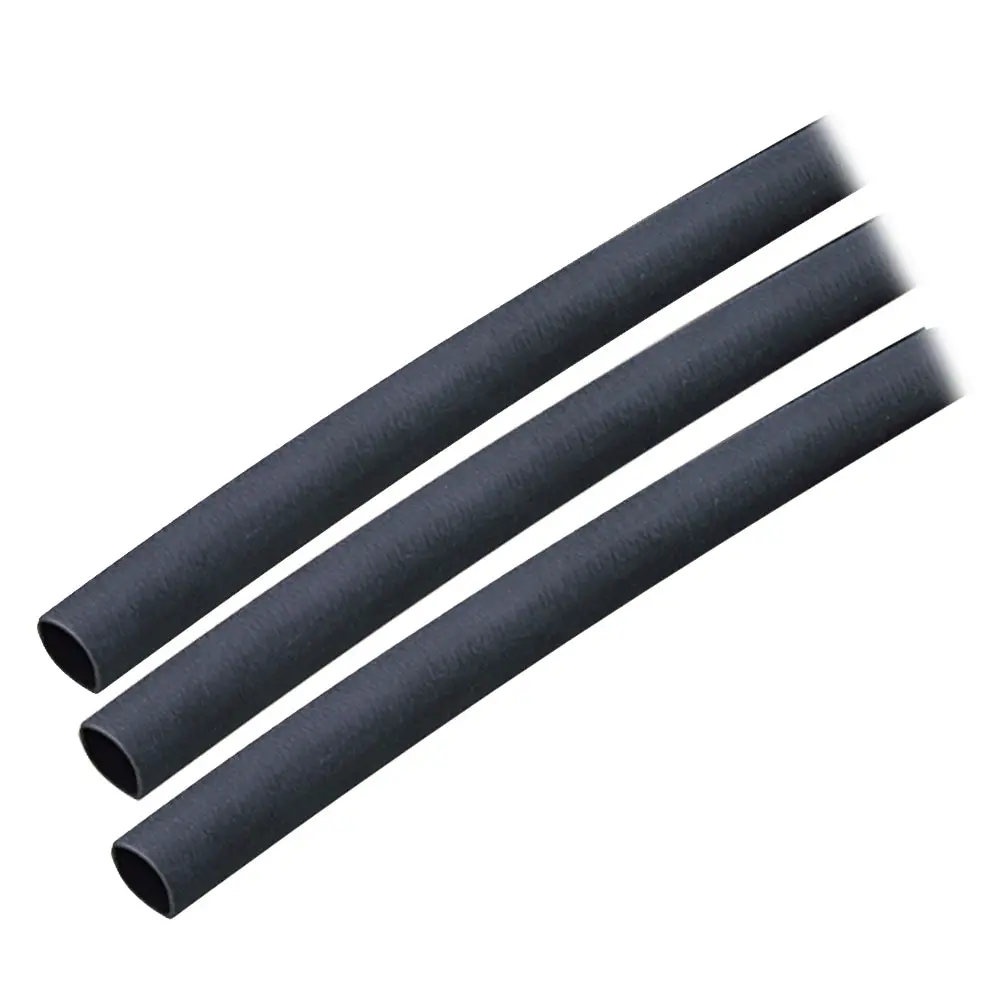 Ancor Adhesive Lined Heat Shrink Tubing (Alt) - 1/4" X 3" - 3-Pack - Black [303103] 1
