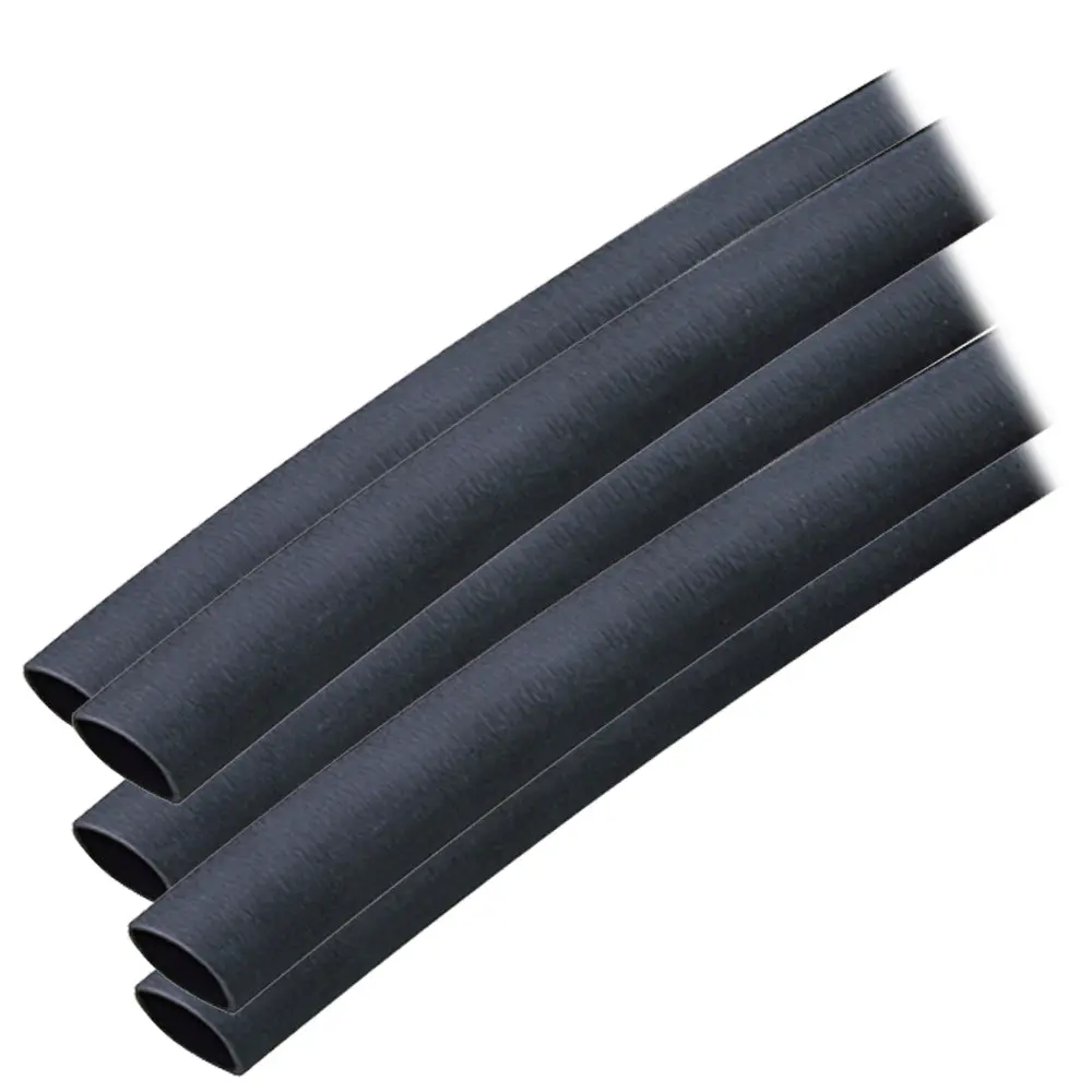 Ancor Adhesive Lined Heat Shrink Tubing (Alt) - 3/8" X 6" - 5-Pack - Black [304106] 1