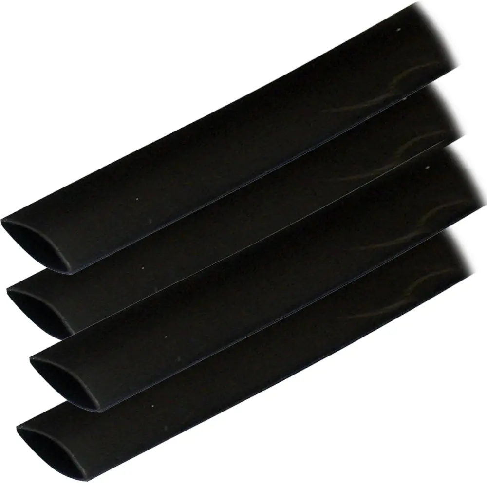 Ancor Adhesive Lined Heat Shrink Tubing (Alt) - 3/4" X 6" - 4-Pack - Black [306106] 1