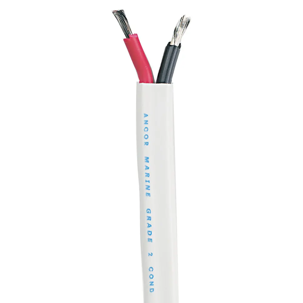 Ancor Standard Duplex Cable - Flat 12/2 Awg - 2 X 3Mm Red/Black - 100' [121310] 1