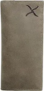 Twisted X Logo Leather Rodeo Wallet 1