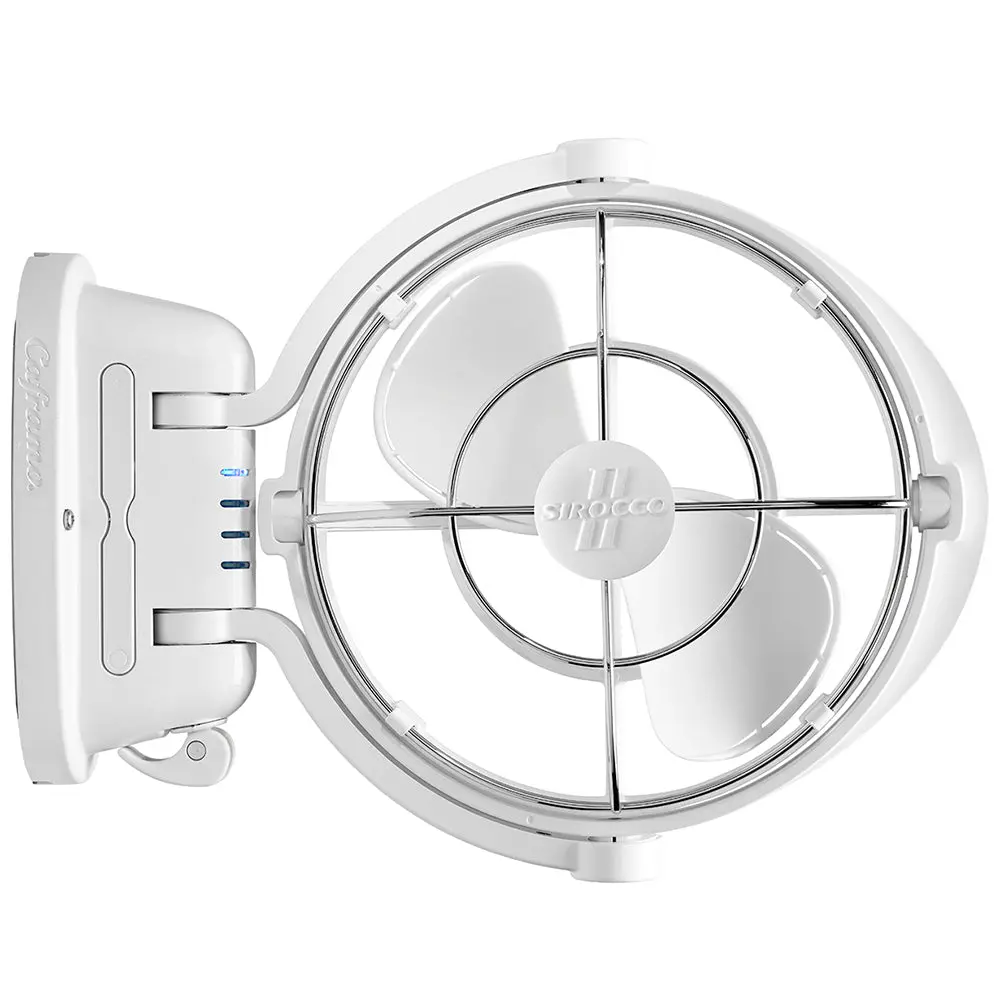 Seekr By Caframo Sirocco Ii 3-Speed 7" Gimbal Fan - White - 12-24V [7010Cawbx] 1