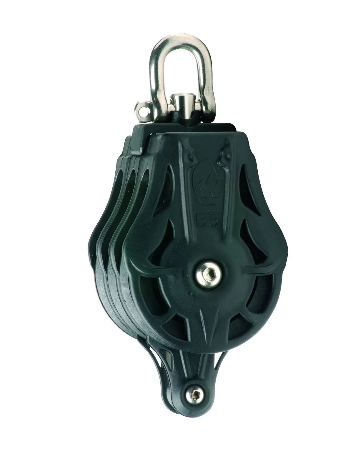 Wichard Triple 2 49/64" (70Mm) Block W/ Swivel Head & Becket 1