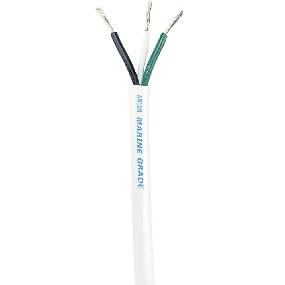 Ancor White Triplex Cable - 12/3 Awg - Round - 250' [133325] 1