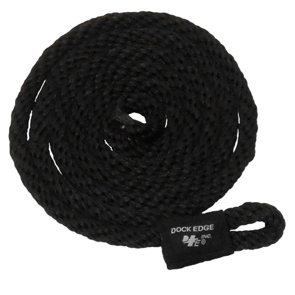 Dock Edge Fender Line - 3/8" X 5' - Black - 2-Pack [De91566f] 1