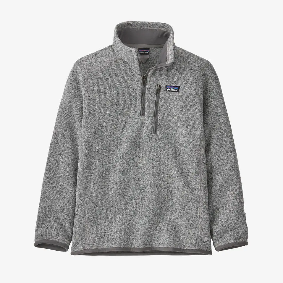 Boy's Patagonia Better Sweater 1/4 Zip Jacket 1