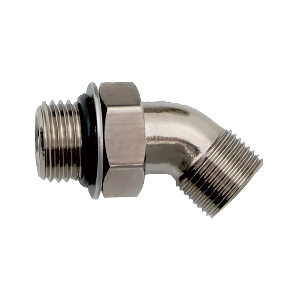 Uflex 45 Adjustable Fitting F/Back Of Up Series Helms Orb 6 To 3/8" Comp [Af45] 1