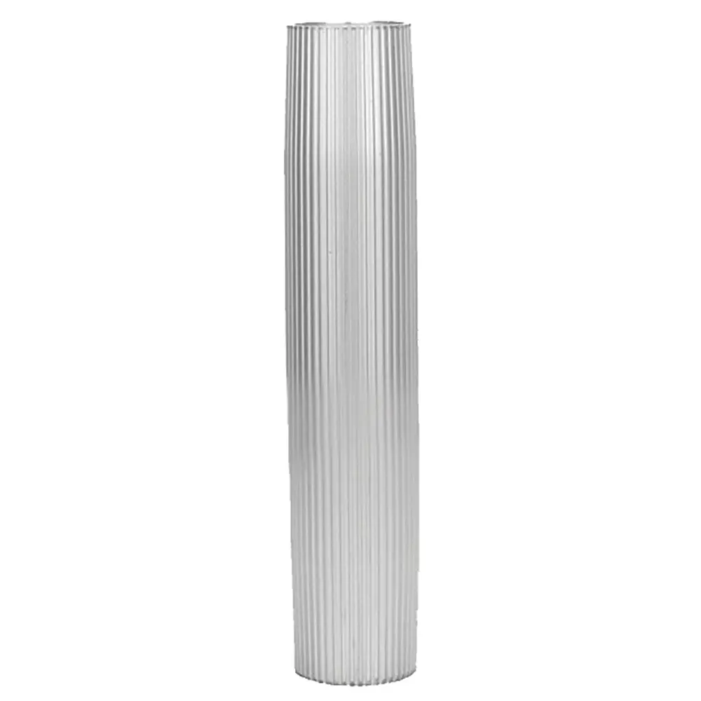 Taco Aluminum Ribbed Table Pedestal - 2-3/8" O.D. - 30-3/4" Length [Z60-7288Vel30.75-2] 1