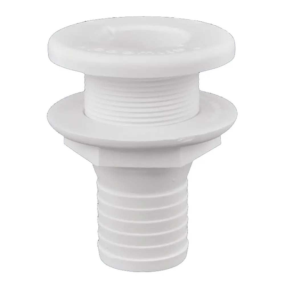 Attwood Plastic Thru-Hull Fitting - 1-1/2" - White [3875-3] 1