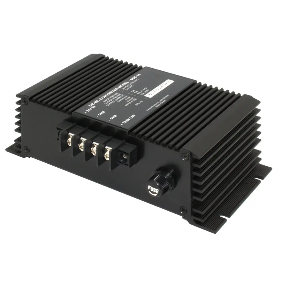 Samlex 12A Non-Isolated Step-Down 24Vdc-12Vdc Converter - Heavy Duty Applications [Sdc-15] 1