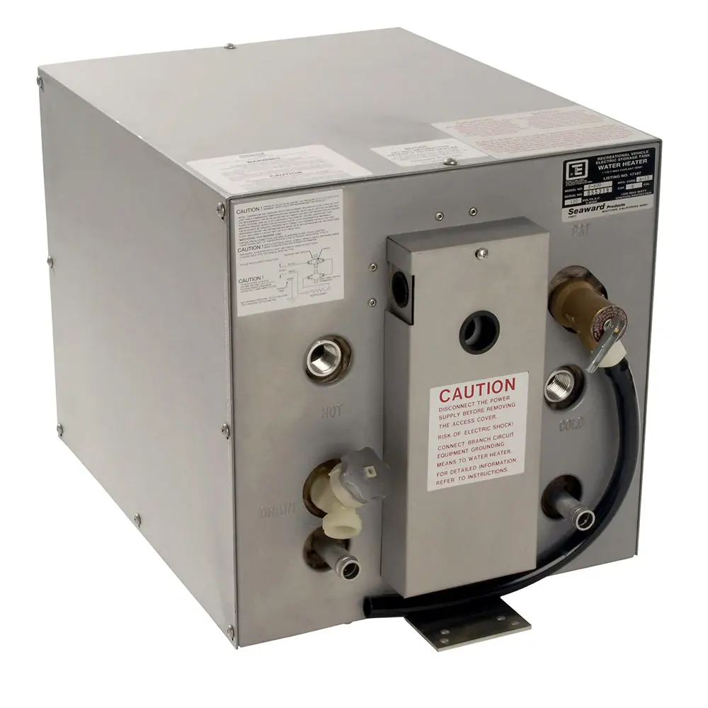 Whale Seaward 6 Gallon Hot Water Heater W/Front Heat Exchange - Galvanized Steel - 240V - 1500W [F650] 1