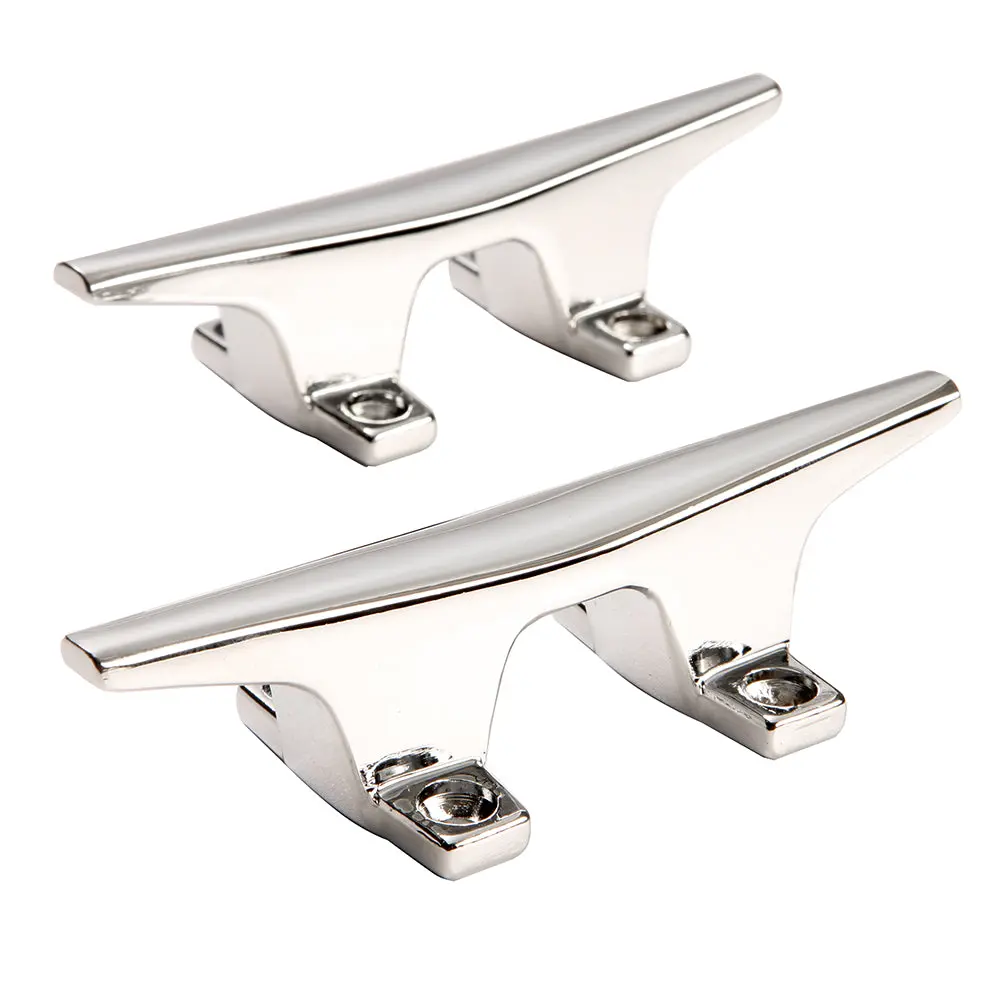 Attwood Zamak Chrome Plated Zinc Cleats - Pair - 4-1/2" [6244-6] 1