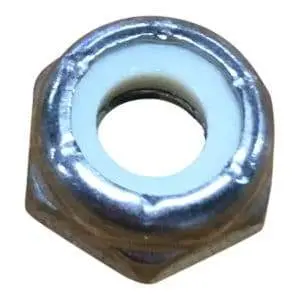 Dynamic Dollies Hex Lock Nut 1/4" 1
