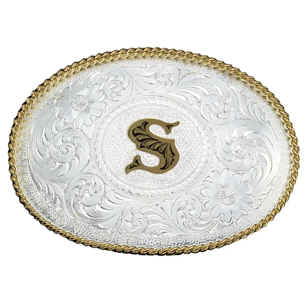 Montana Silversmith Initial S Oval Buckle 1