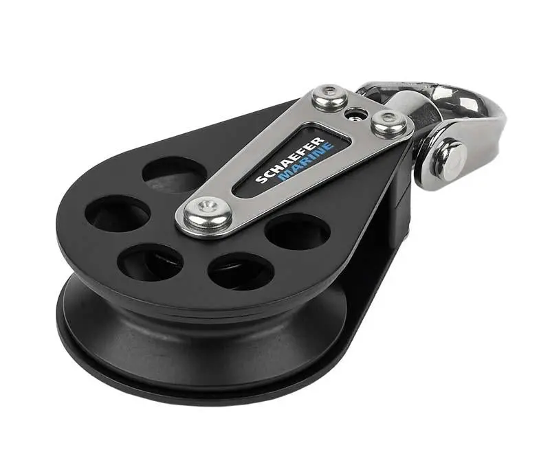 Schaefer Single 2 3/8" Aluminum Block With Alum. Sheave 1