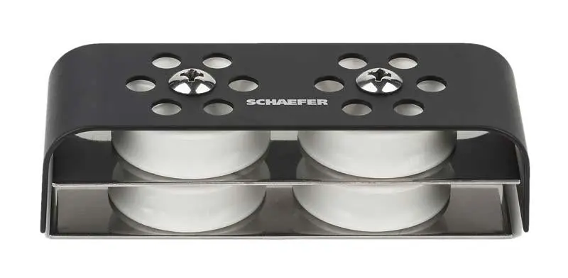Schaefer 2 Over 2 Aluminum Deck Organizer 1