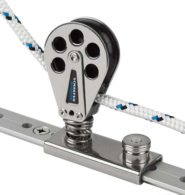 Schaefer Spring Loaded Ss Line Slide 1 1/4 In Track Slider 1