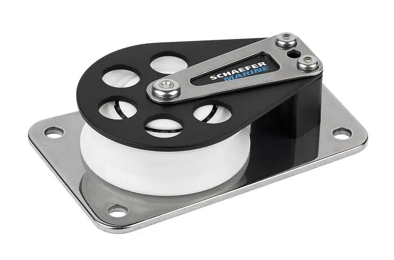 Schaefer Flat Base Delrin Single Cheek Block 1