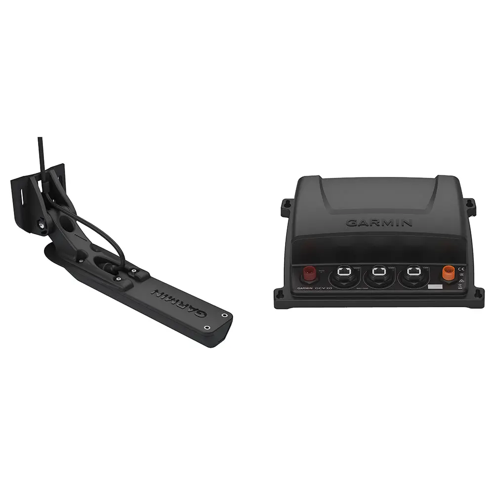 Garmin Gcv 20 Ultra Hd Scanning Sonar Black Box W/Gt34uhd-Tm Ultra Hd Transom Mount Transducer [010-02055-00] 1