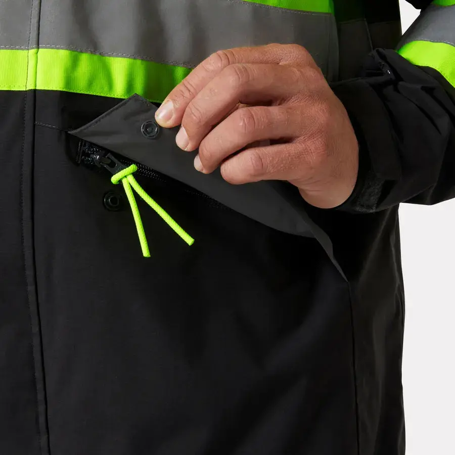 Helly Hansen Alta Hi Vis Waterproof Shell Jacket Csa 16